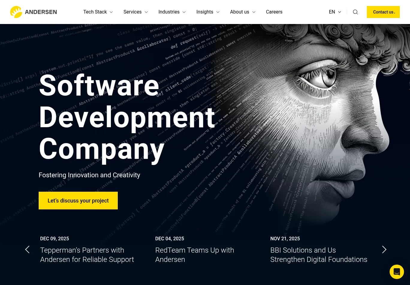 andersenlab.com screenshot