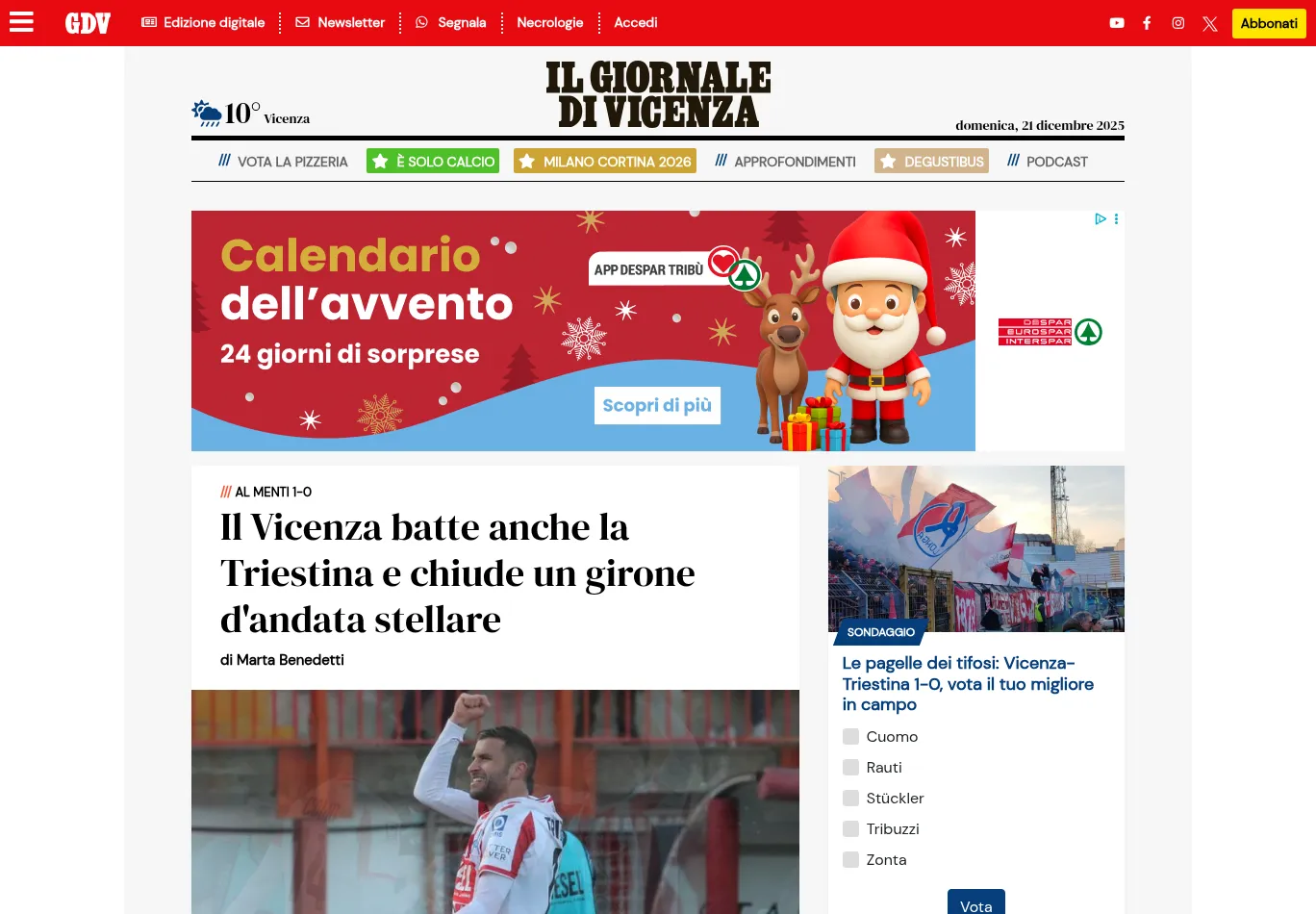 ilgiornaledivicenza.it screenshot