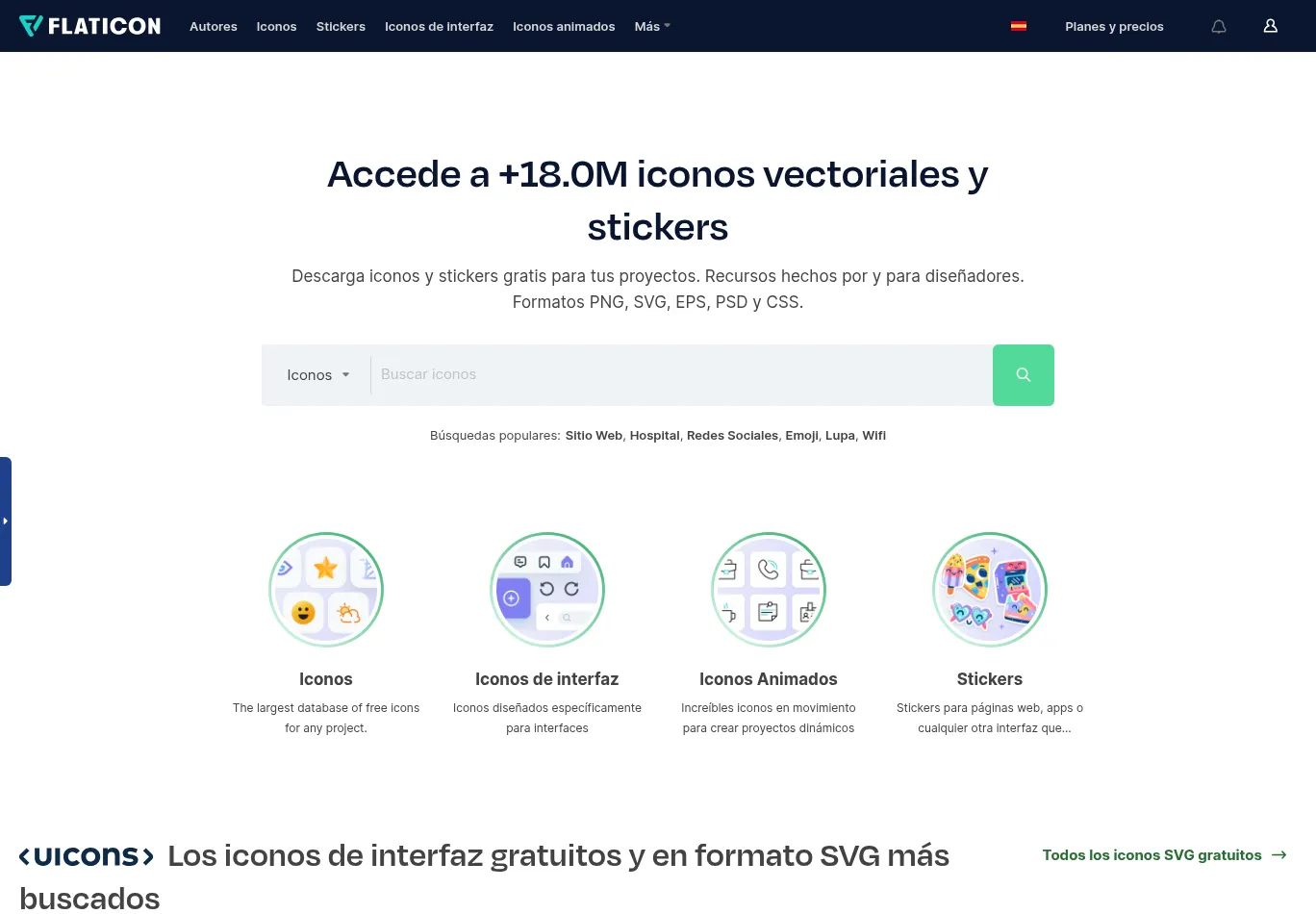 flaticon.es screenshot