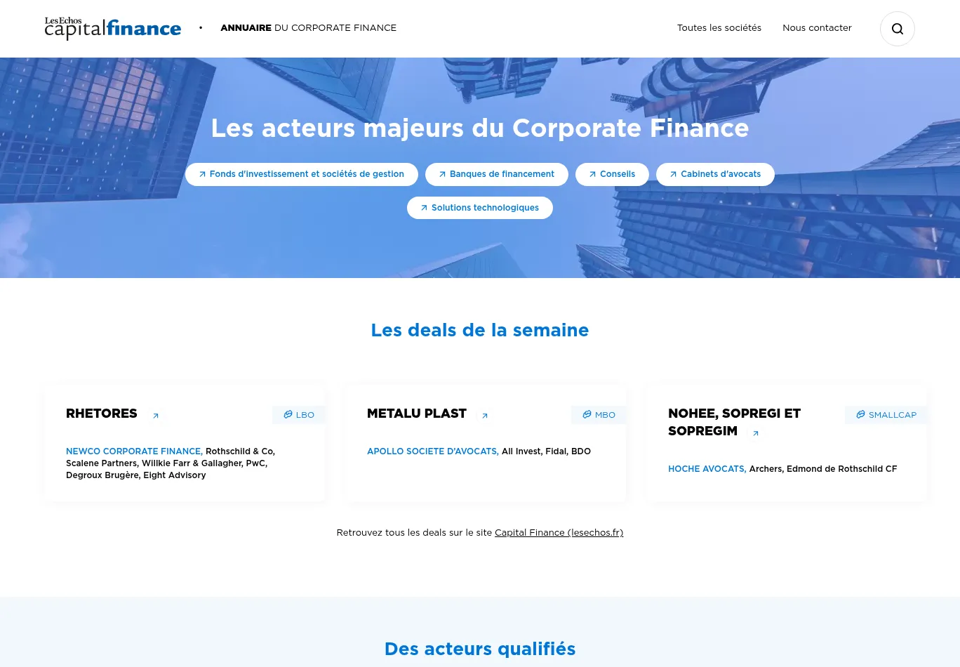 annuairecorporatefinance.fr necessary only consent screenshot