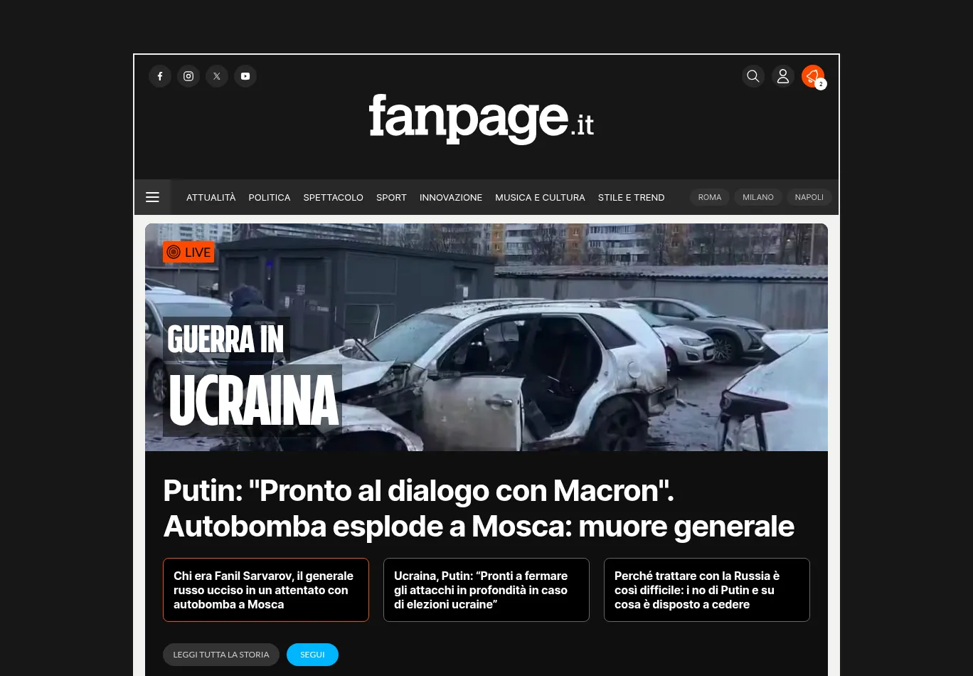 fanpage.it screenshot