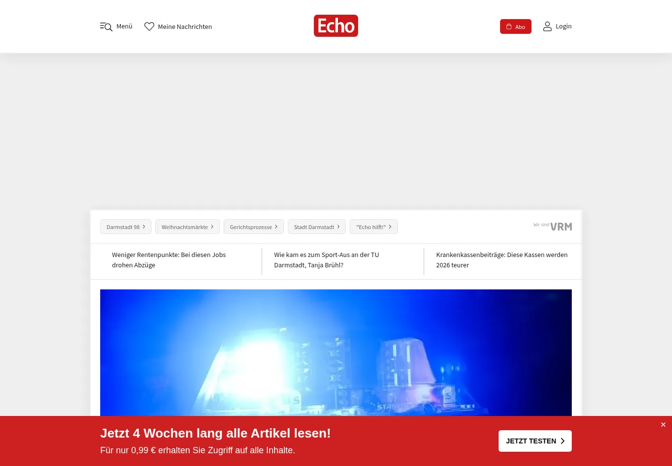 echo-online.de screenshot