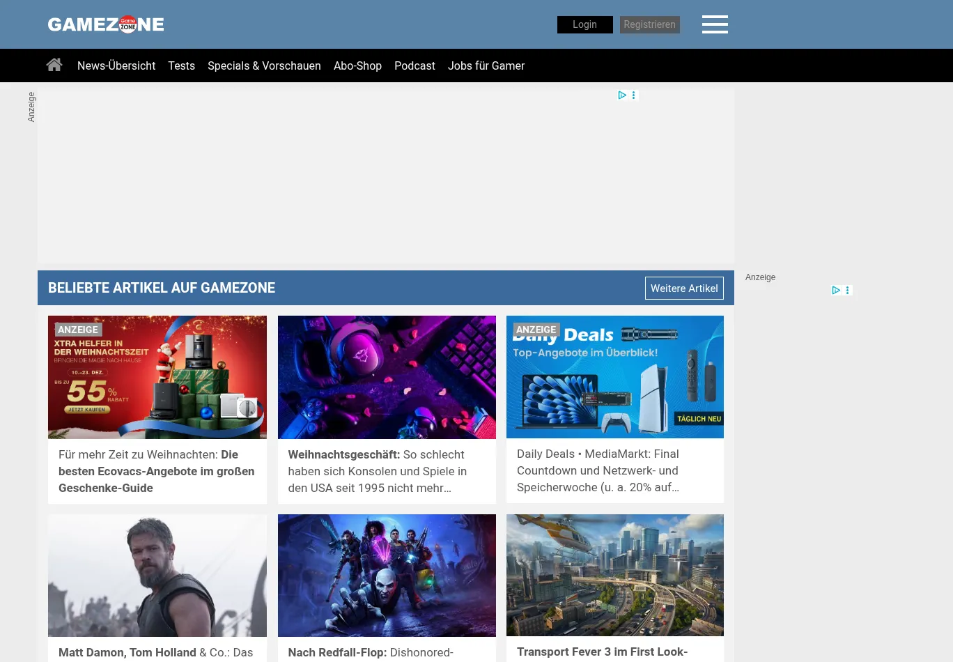 gamezone.de screenshot