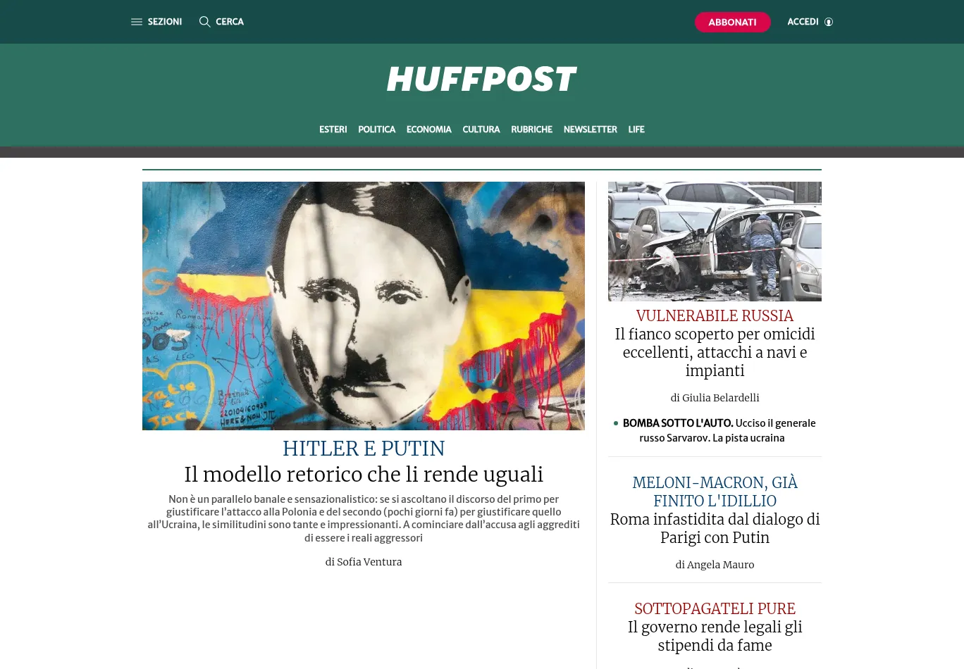 huffingtonpost.it screenshot