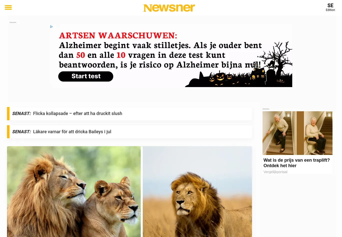 newsner.com screenshot