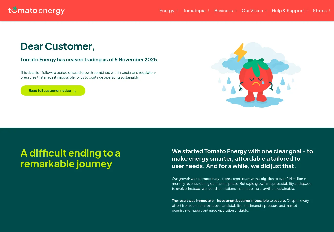 tomato.energy screenshot