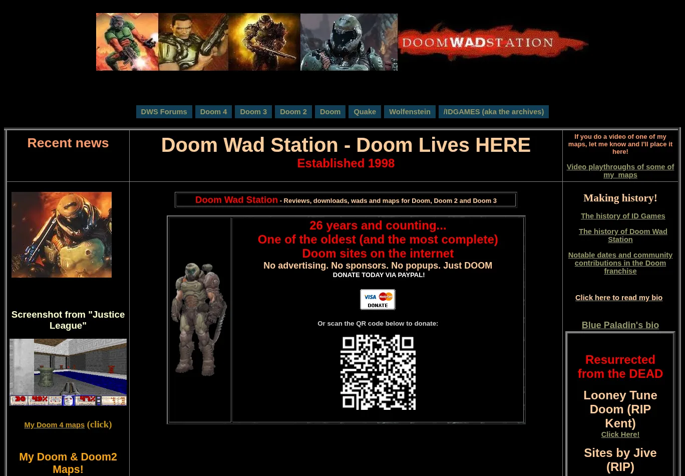 doomwadstation.net screenshot