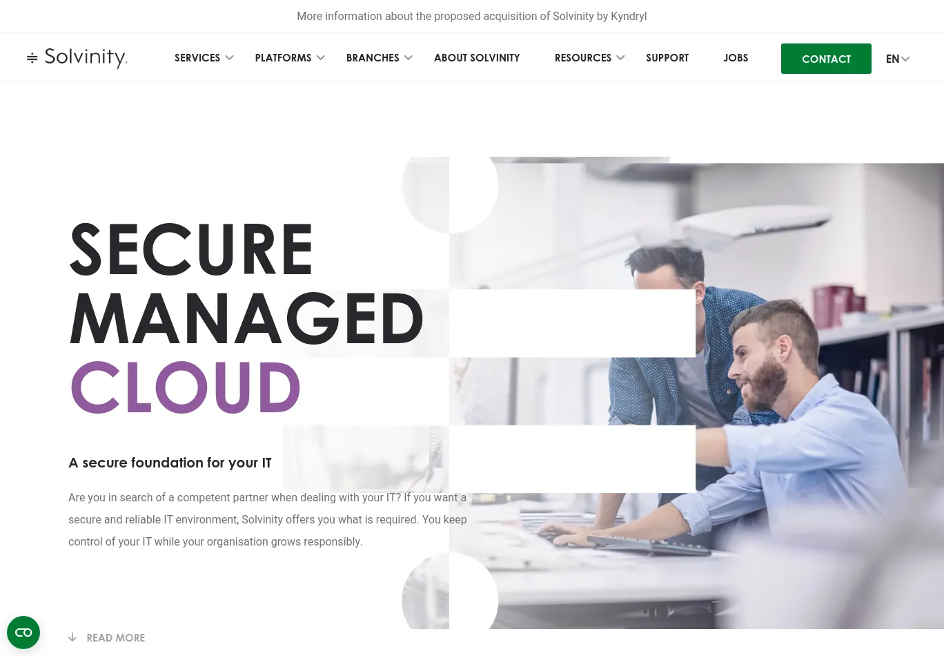 solvinity.com screenshot