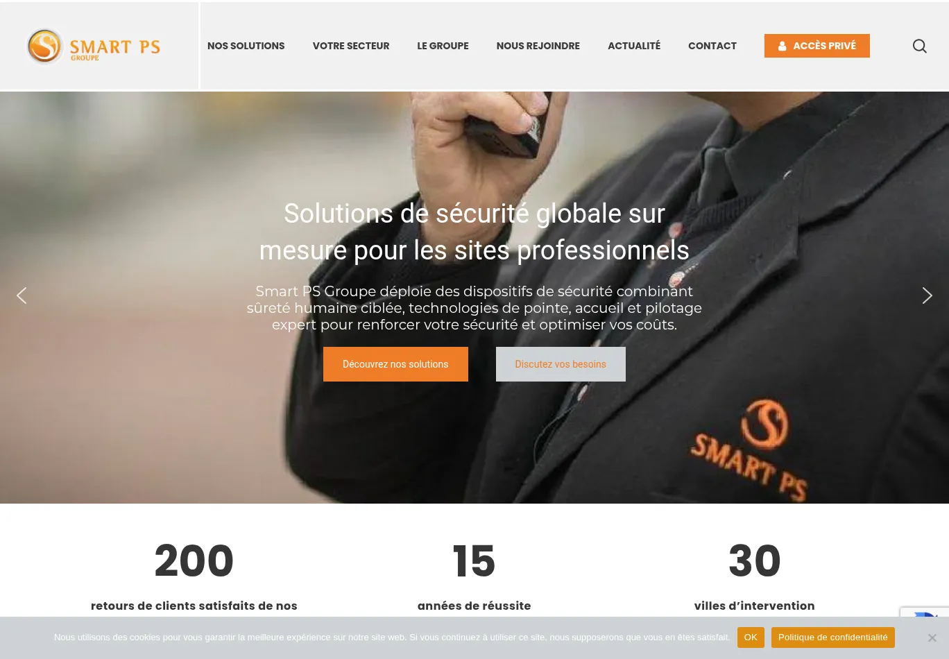 smartps.fr before consent screenshot