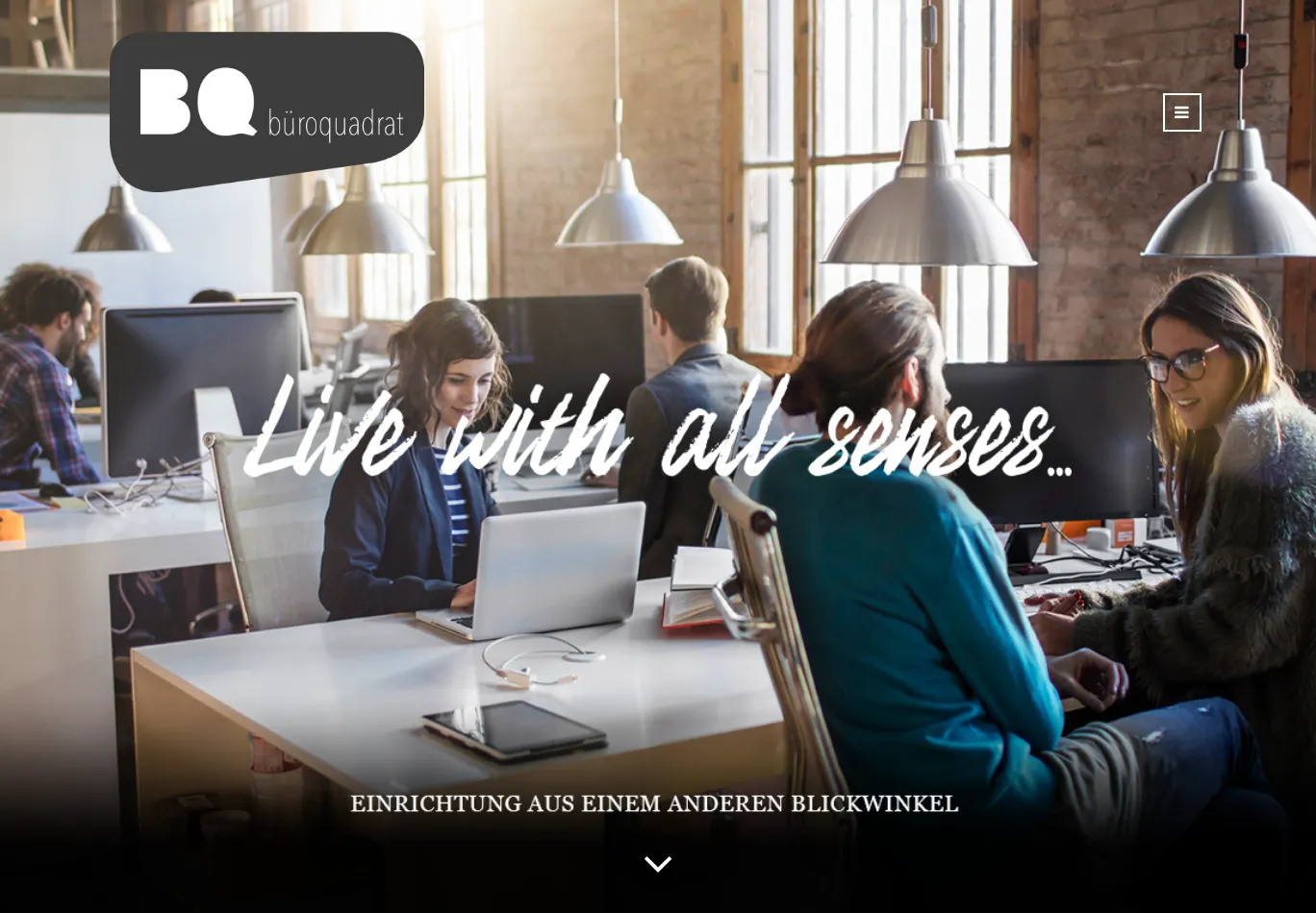 bueroquadrat.at screenshot