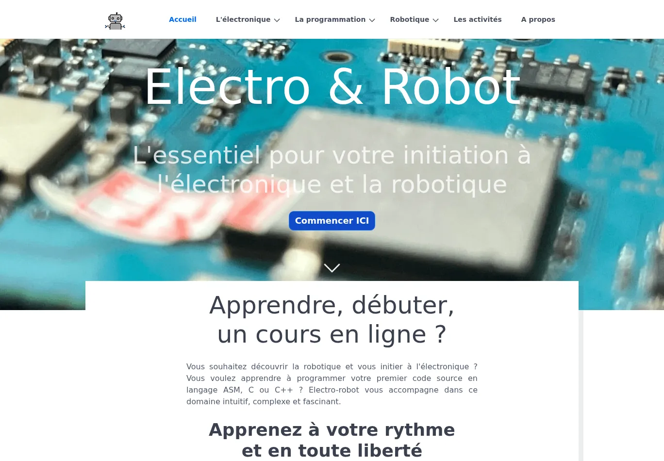 electro-robot.com screenshot