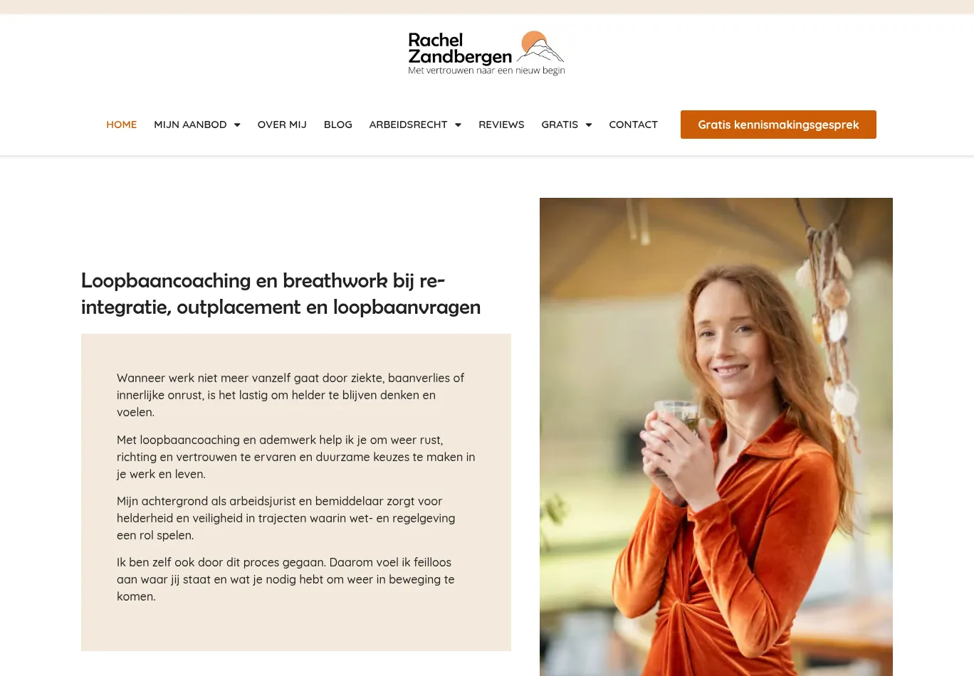 rachelzandbergen.nl screenshot