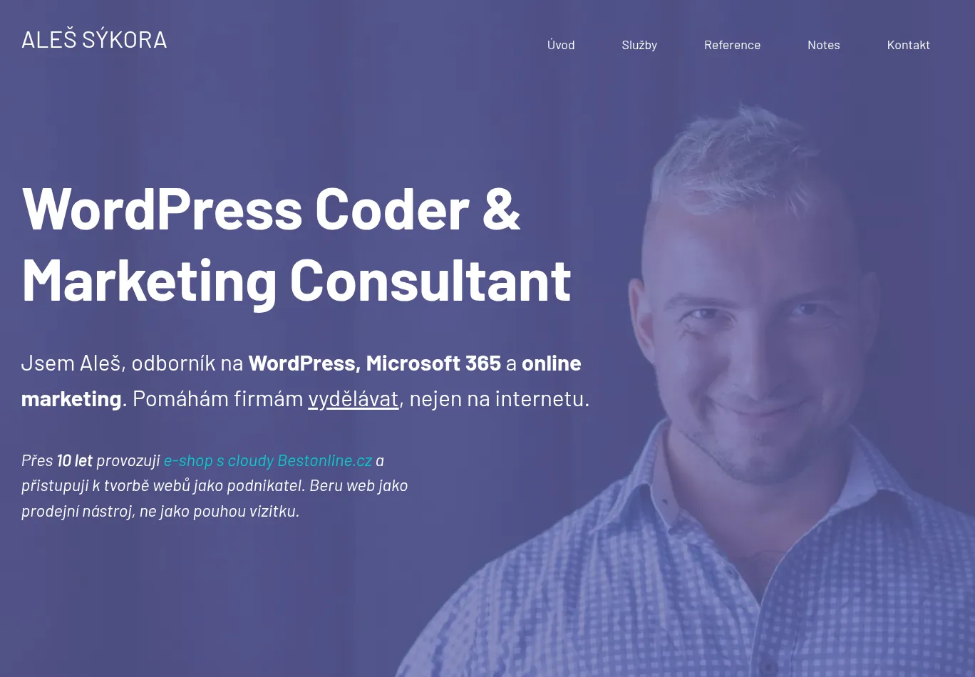 alessykora.cz screenshot