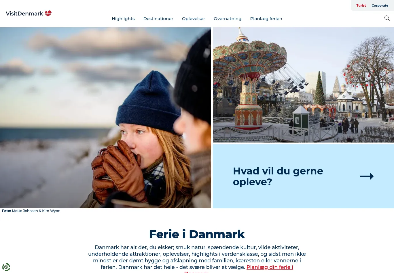 visitdenmark.dk necessary only consent screenshot