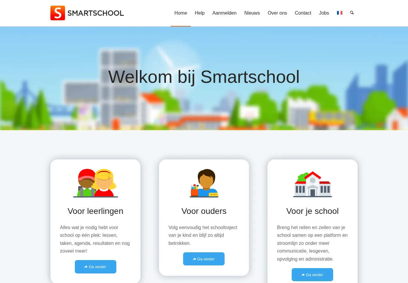 smartschool.be necessary only consent screenshot