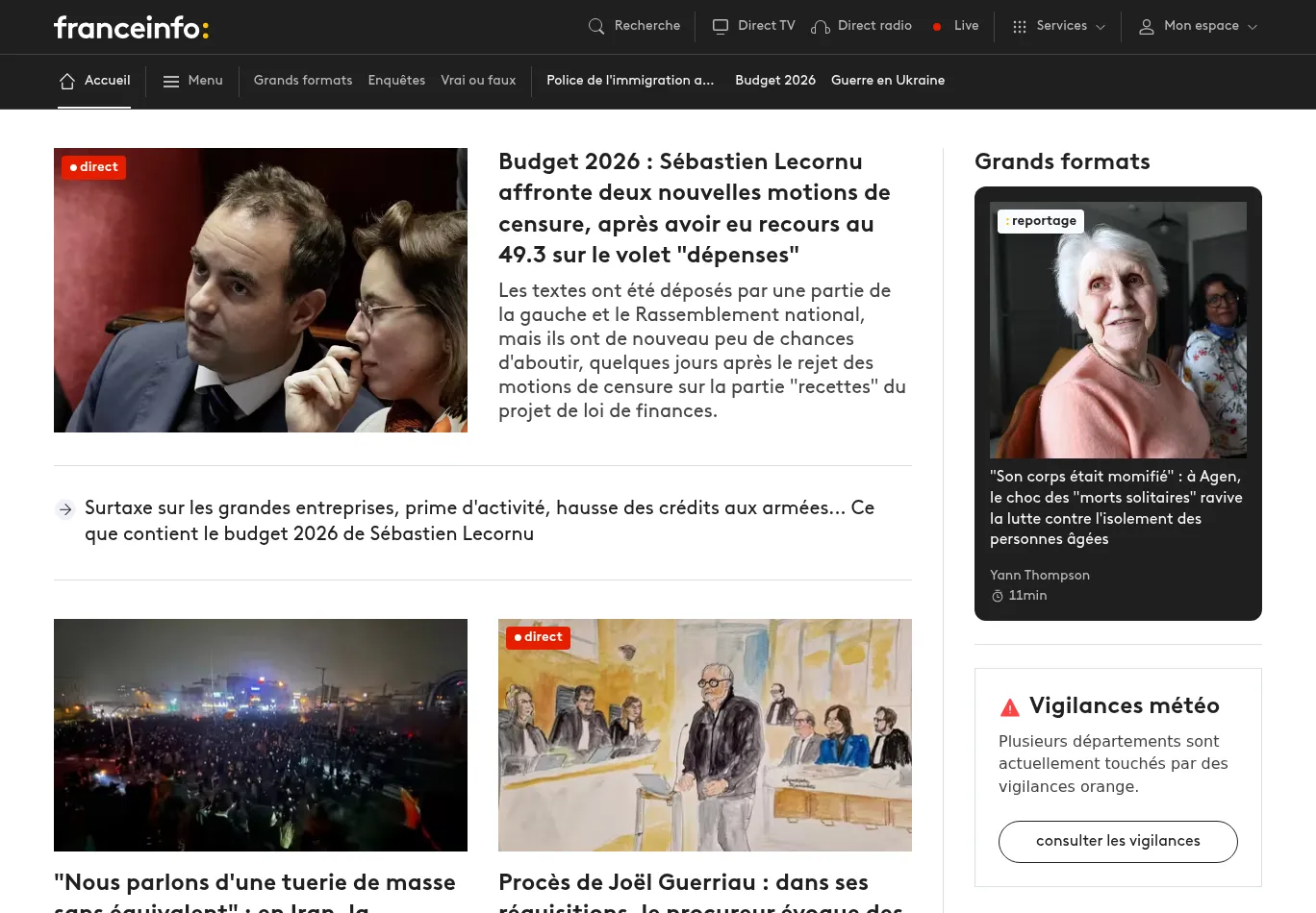 franceinfo.fr screenshot