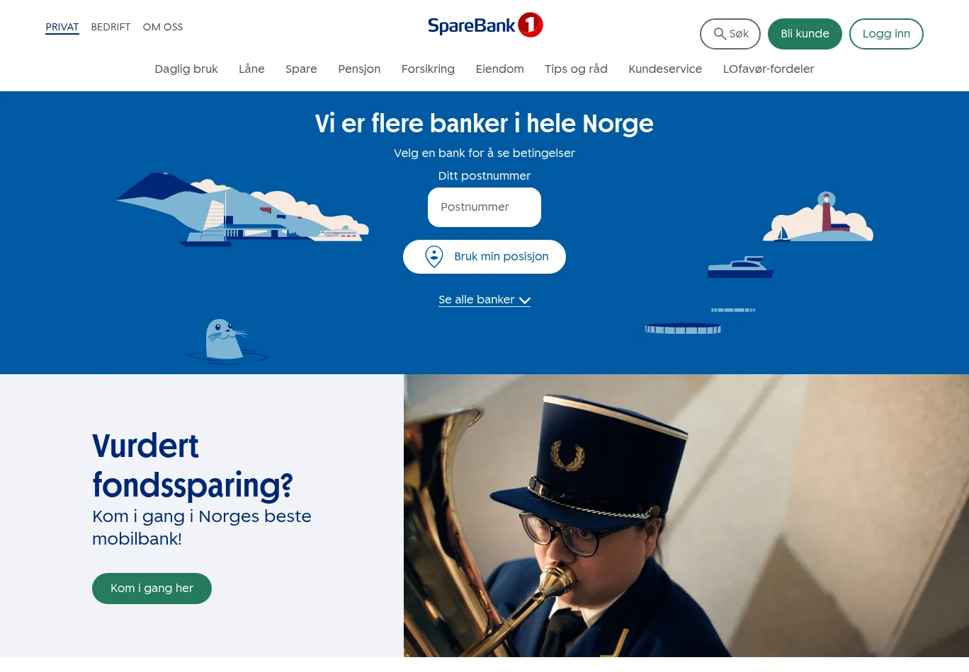 sparebank1.no screenshot