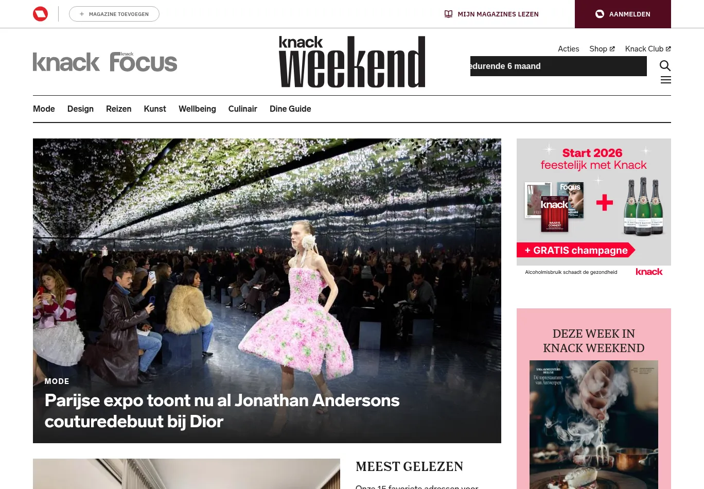 weekend.be necessary only consent screenshot