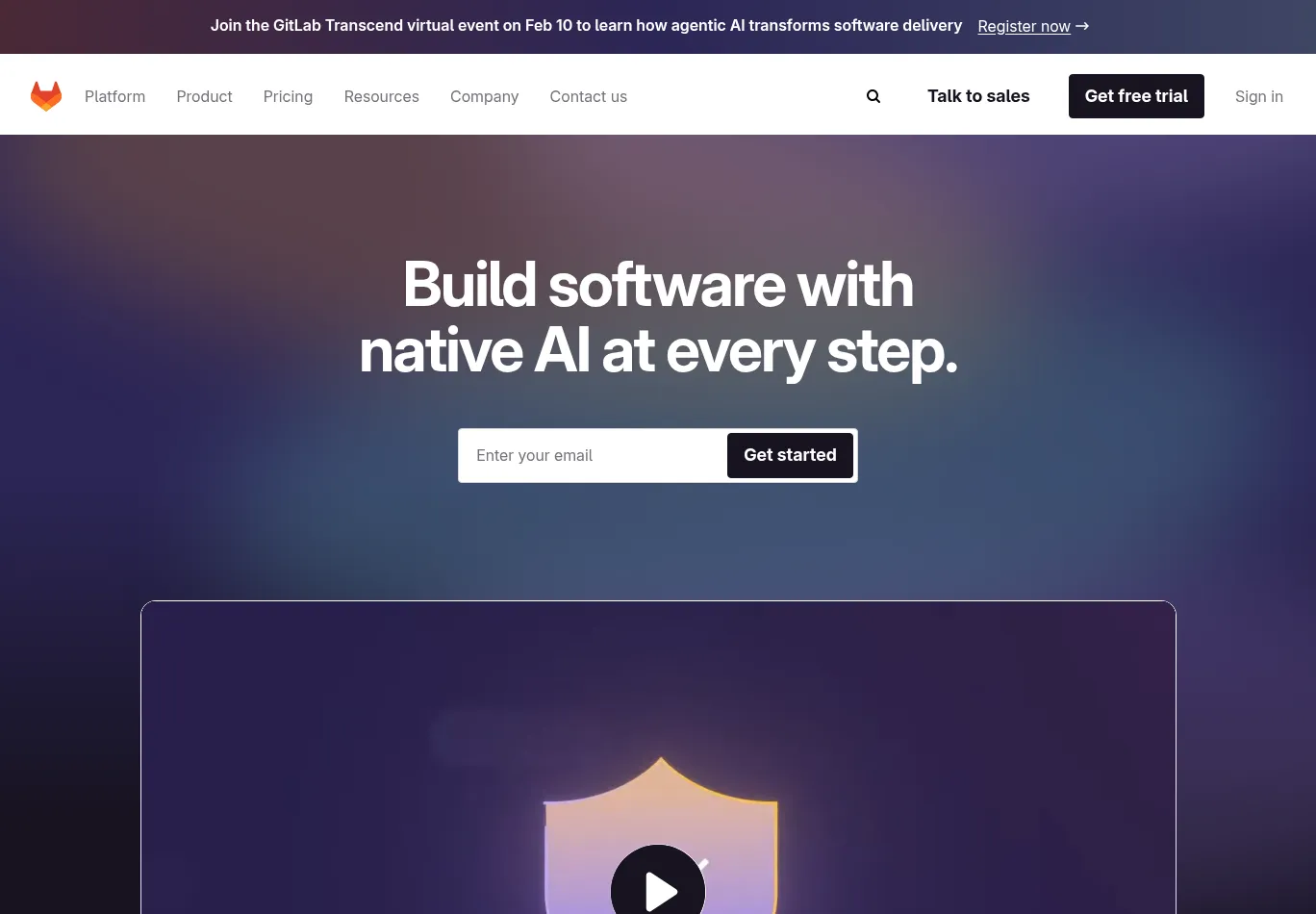 gitlab.com necessary only consent screenshot