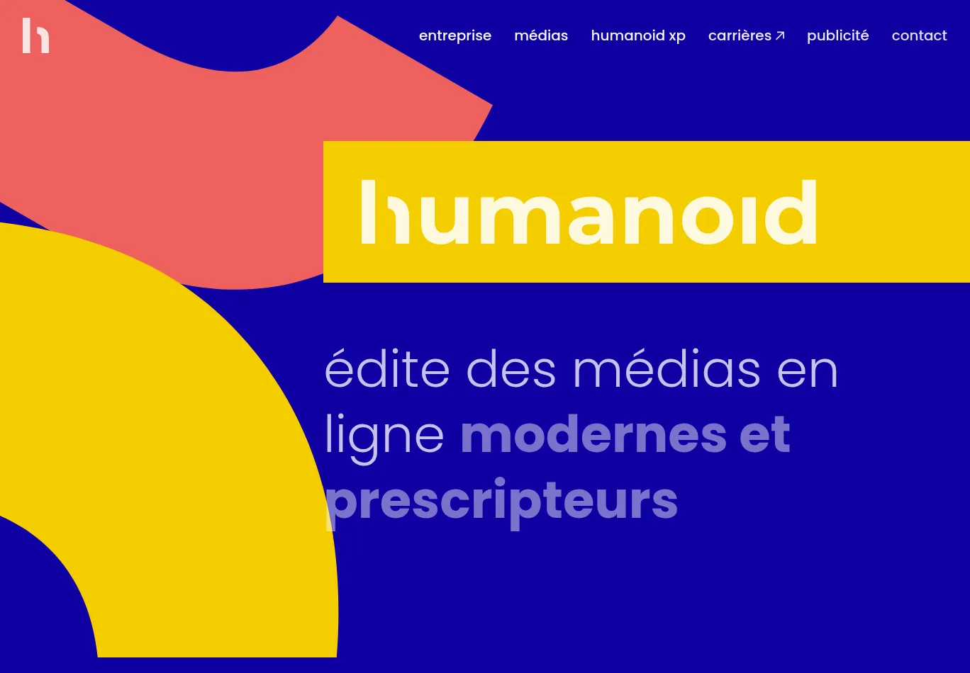 humanoid.fr screenshot