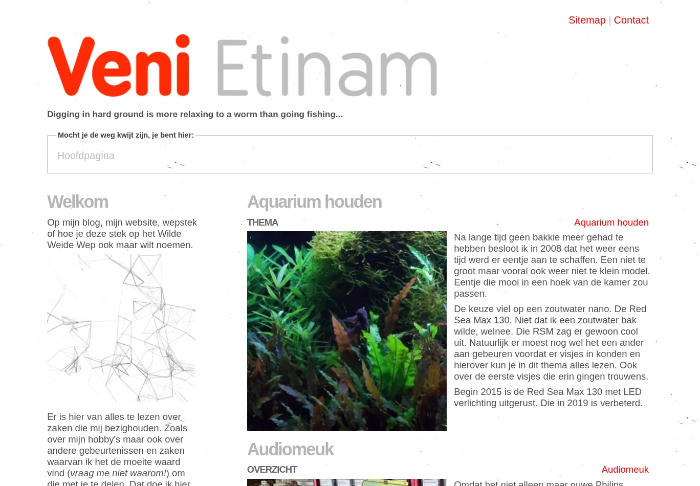 eliveld.nl screenshot