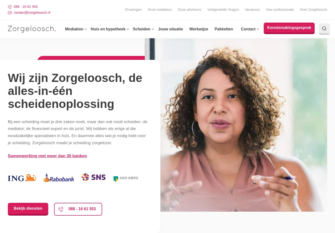 zorgelooschscheiden.nl screenshot