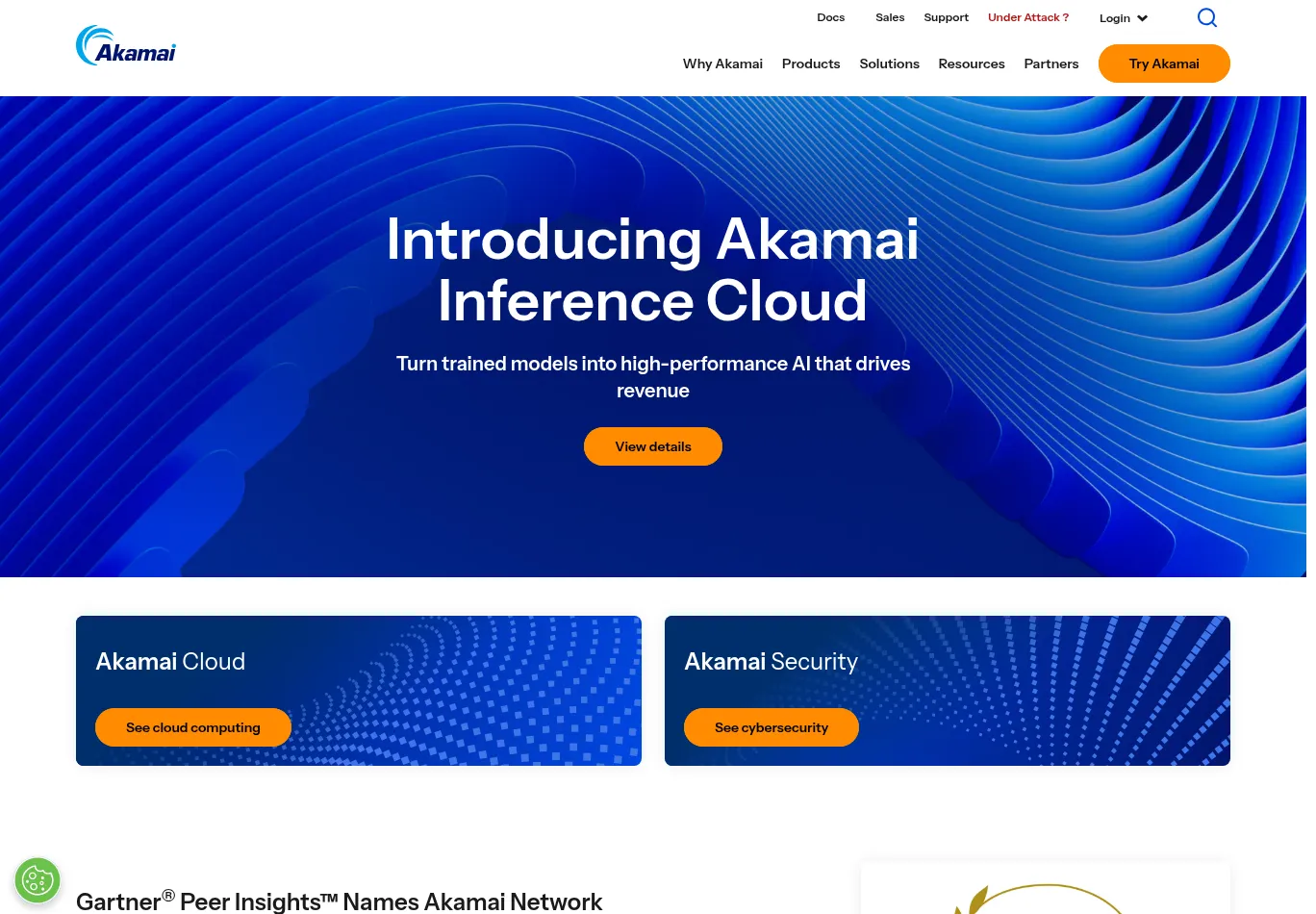 akamai.com screenshot