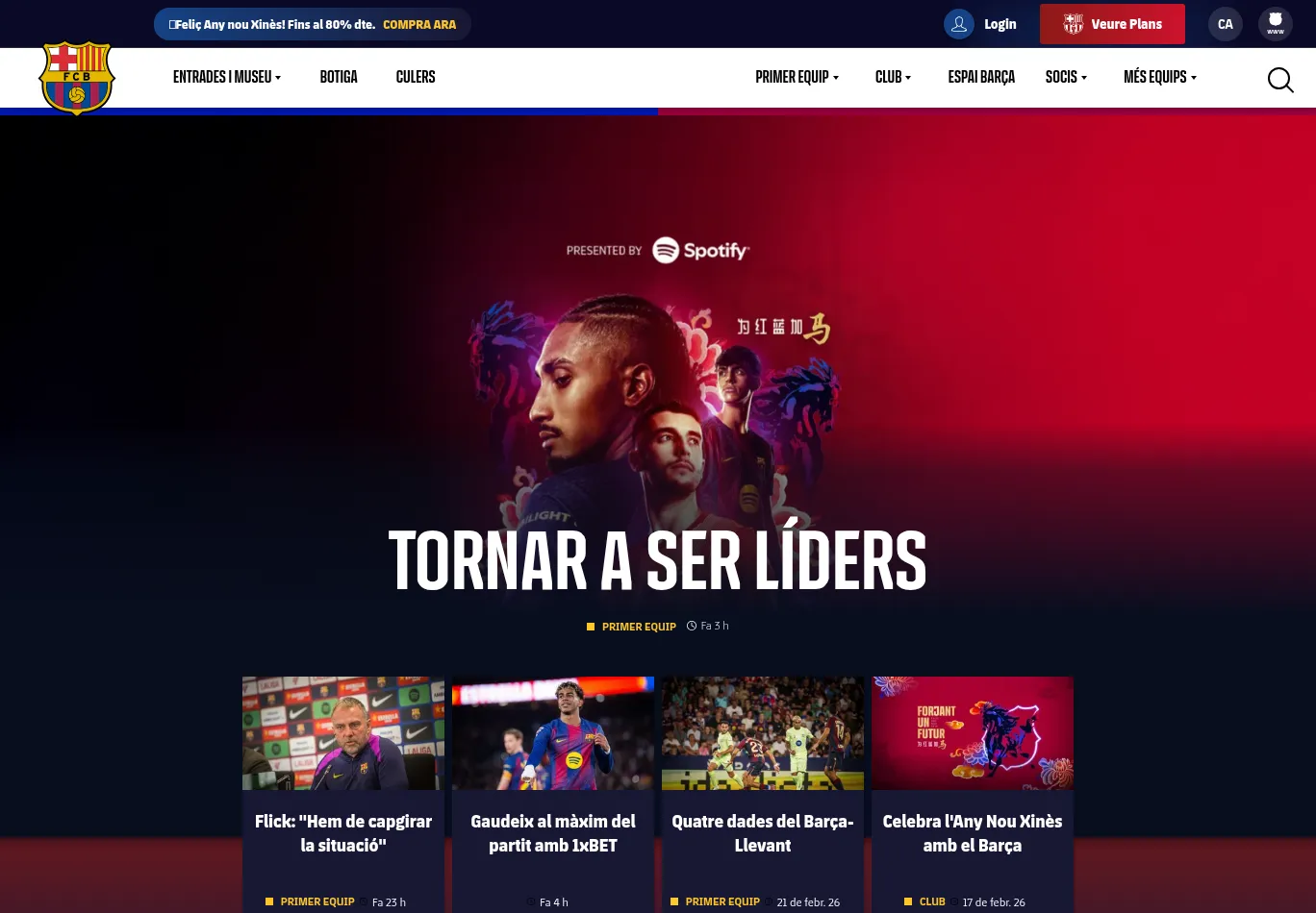 fcbarcelona.cat screenshot