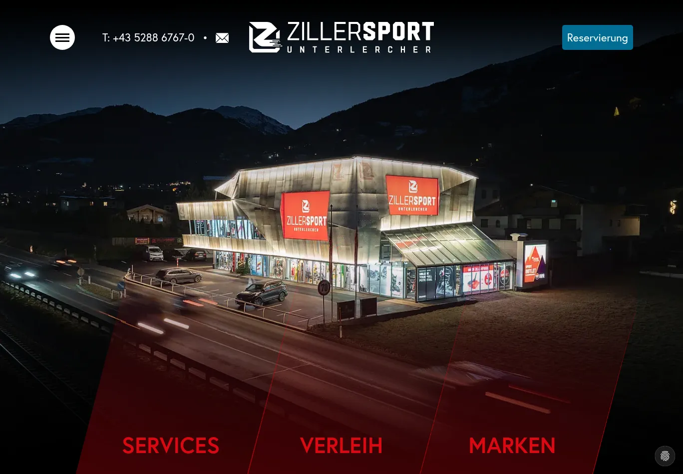 zillersport.at screenshot
