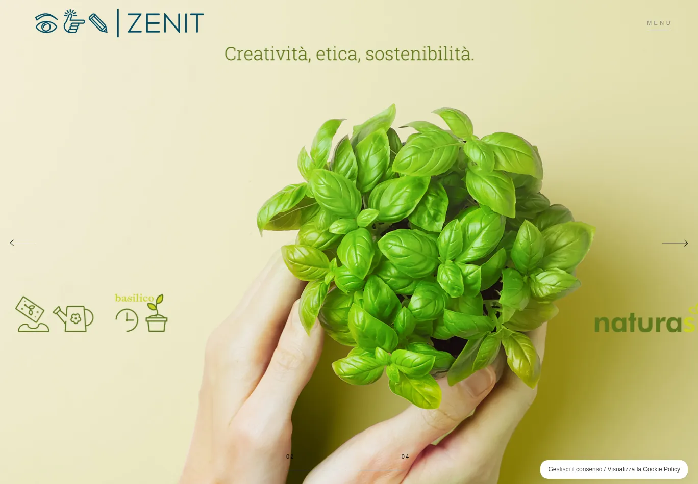 zenitvr.it necessary only consent screenshot