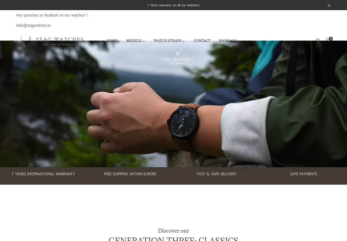 stagwatches.se screenshot