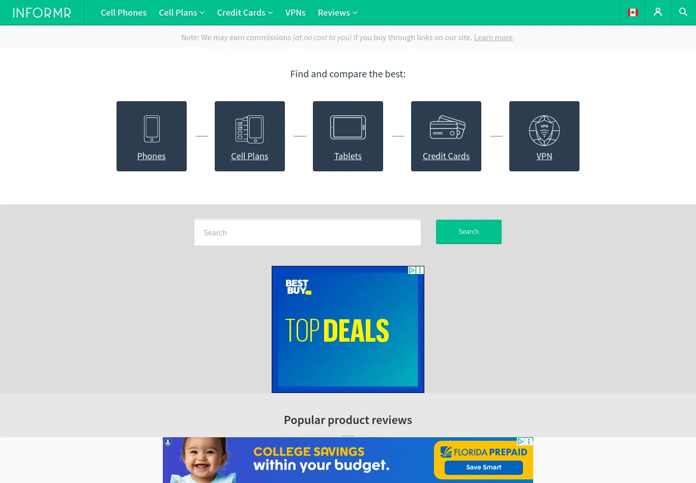 theinformers.ca screenshot