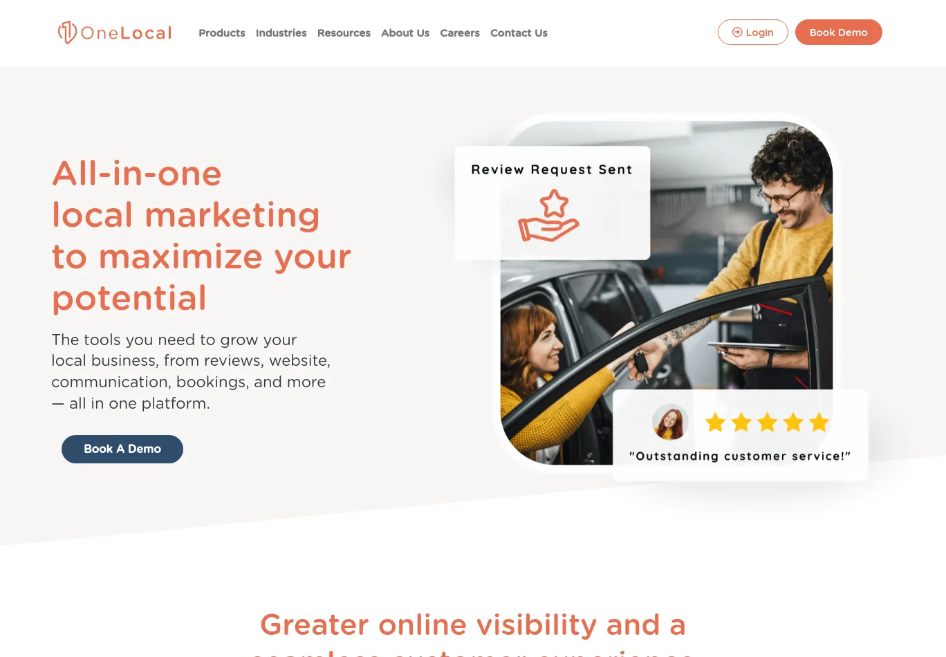 onelocal.com screenshot