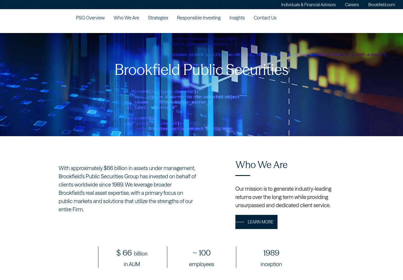 publicsecurities.brookfield.com screenshot