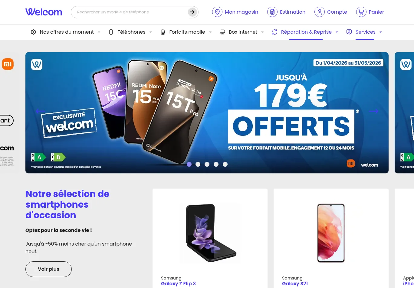 wel-com.fr screenshot