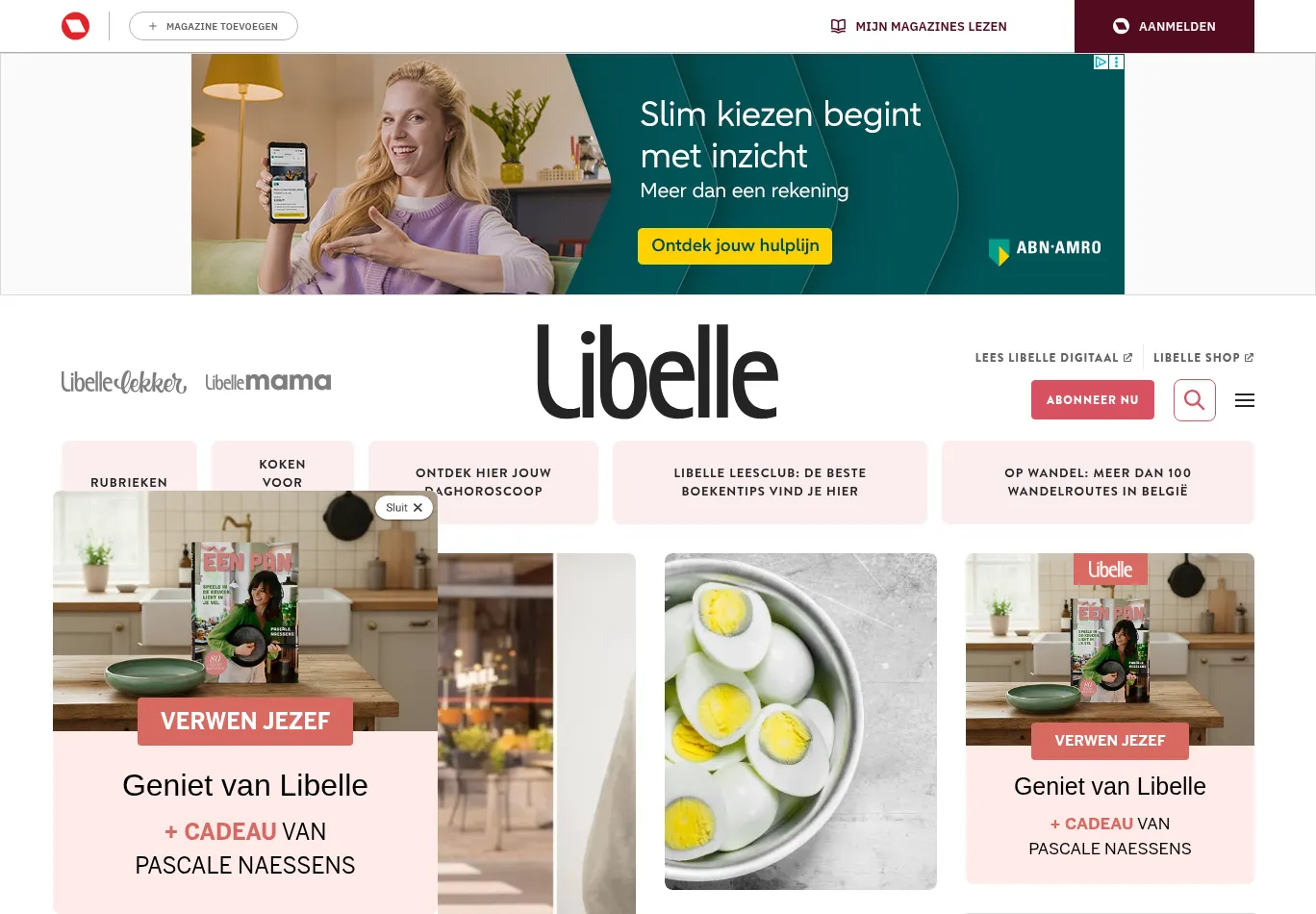 libelle.be screenshot