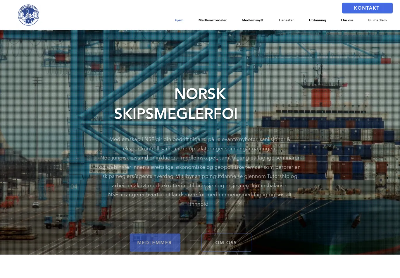 shipbroker.no screenshot