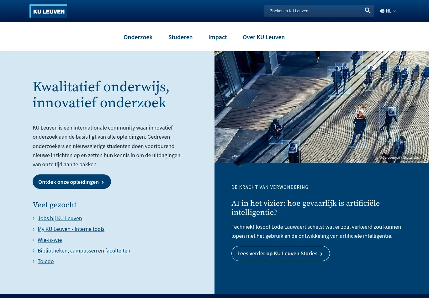 kuleuven.be necessary only consent screenshot