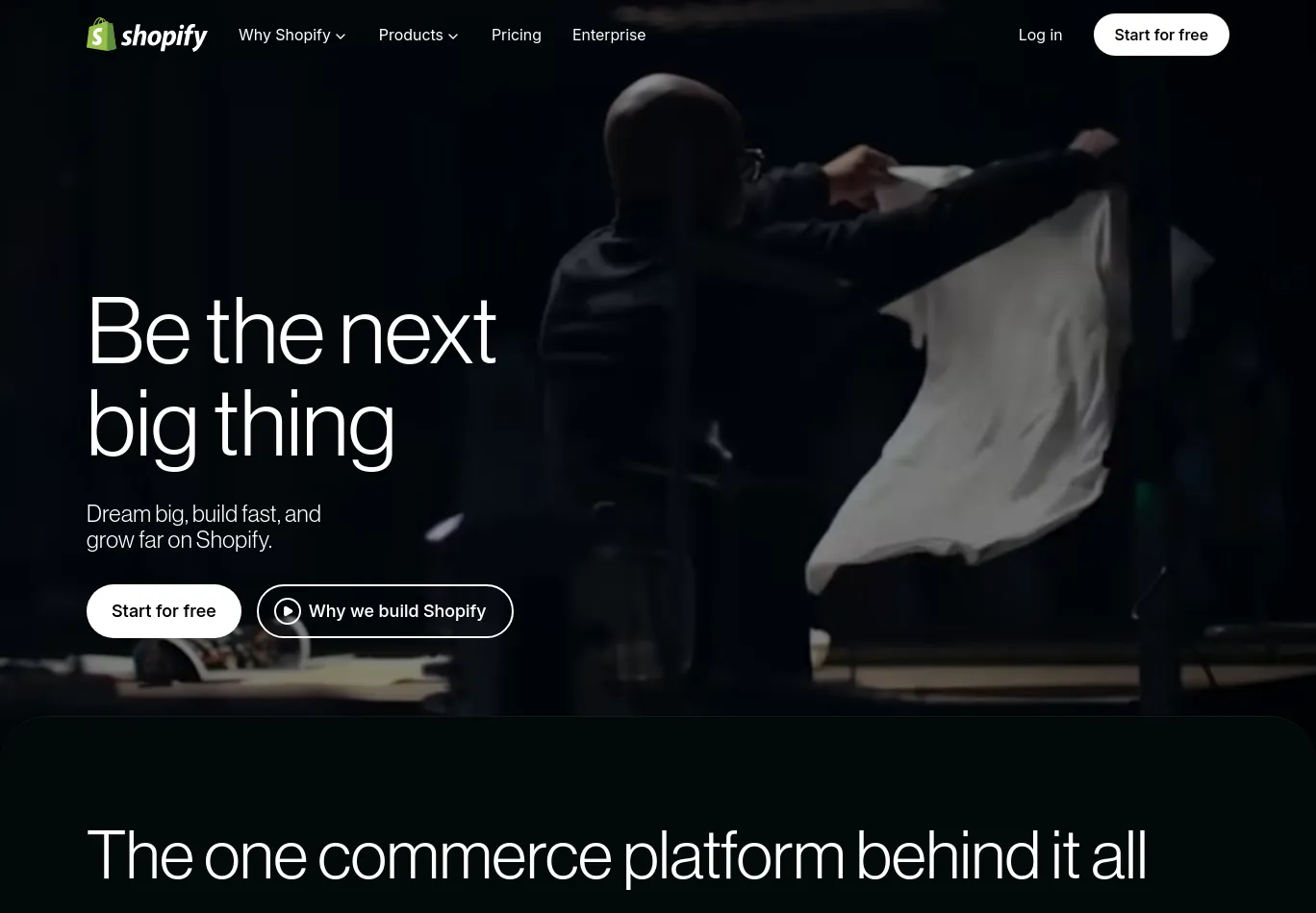 shopify.com screenshot