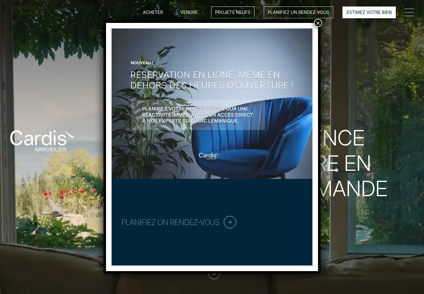 cardis-sa.ch necessary only consent screenshot