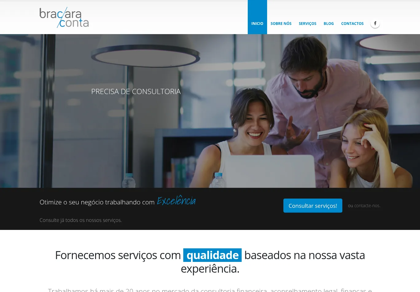 bracaraconta.pt screenshot