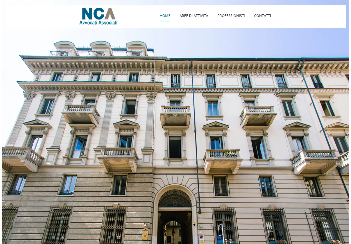 avvocati-nca.it necessary only consent screenshot