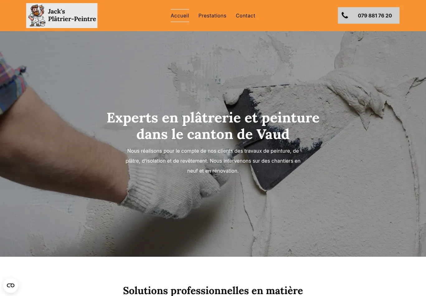 jacks-peinture.ch screenshot