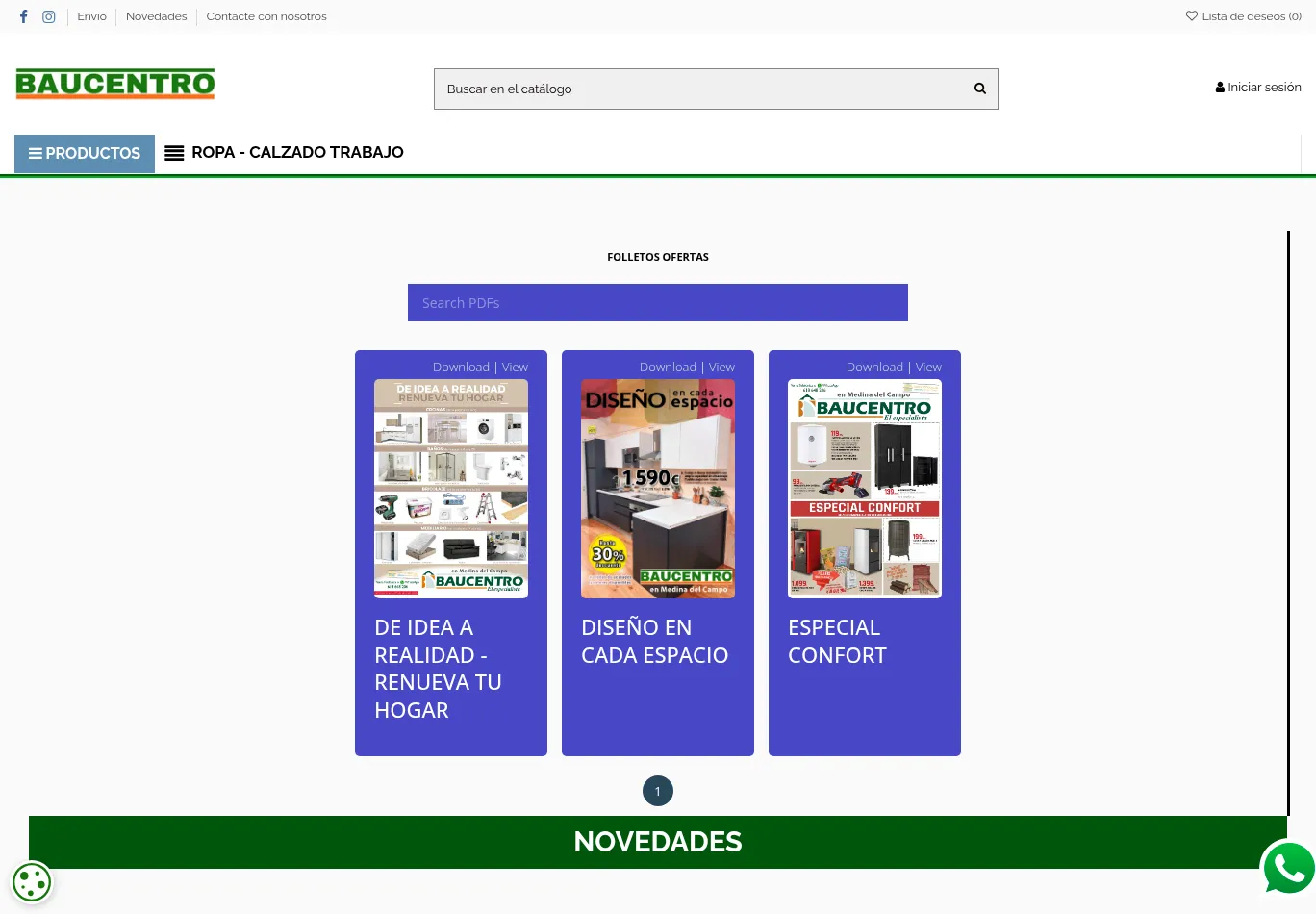 baucentro.es screenshot