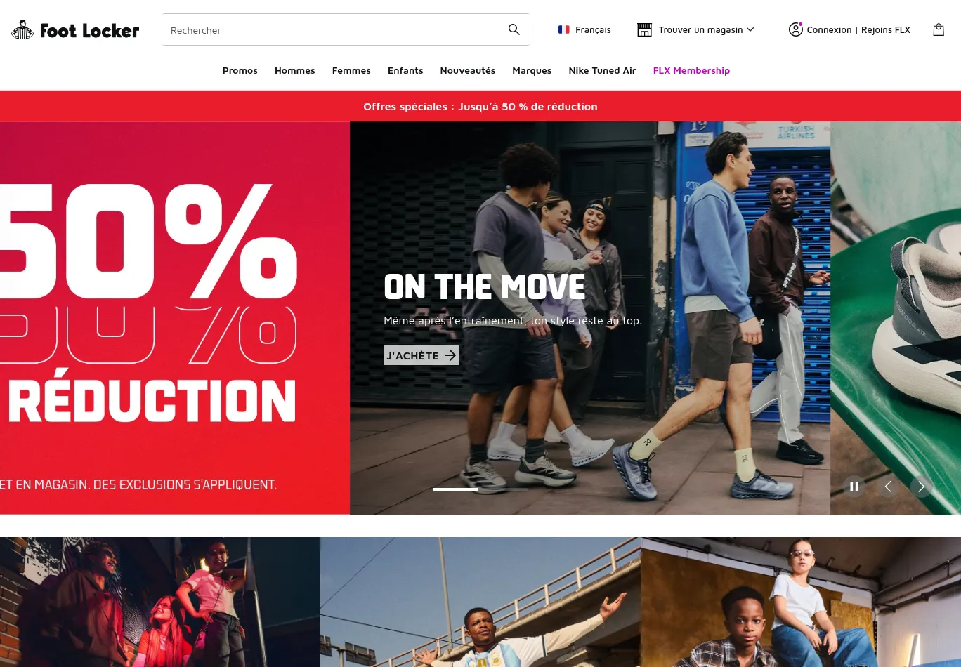 footlocker.fr screenshot