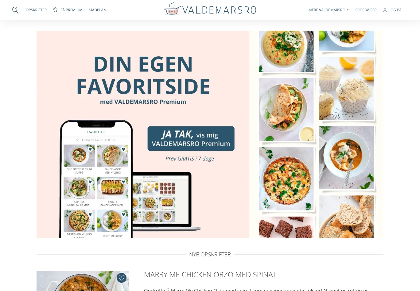 valdemarsro.dk screenshot