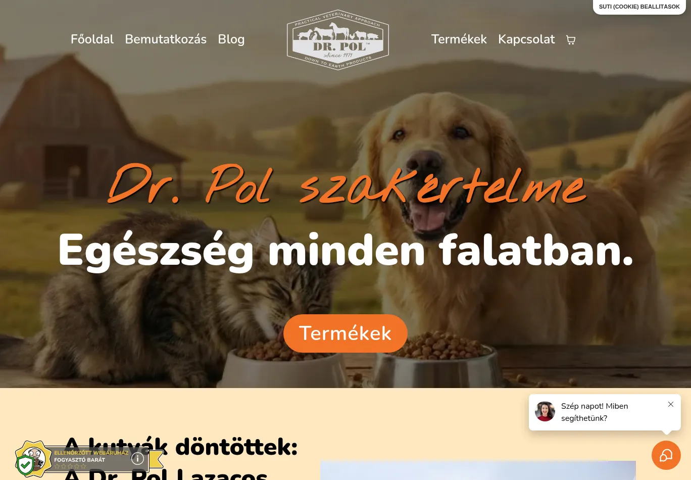 polpetfood.hu screenshot