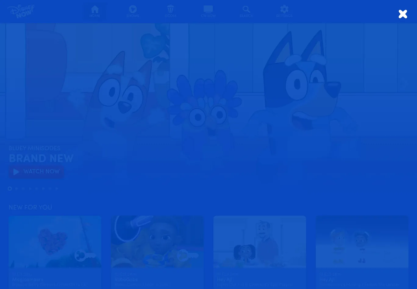 disneynow.com screenshot