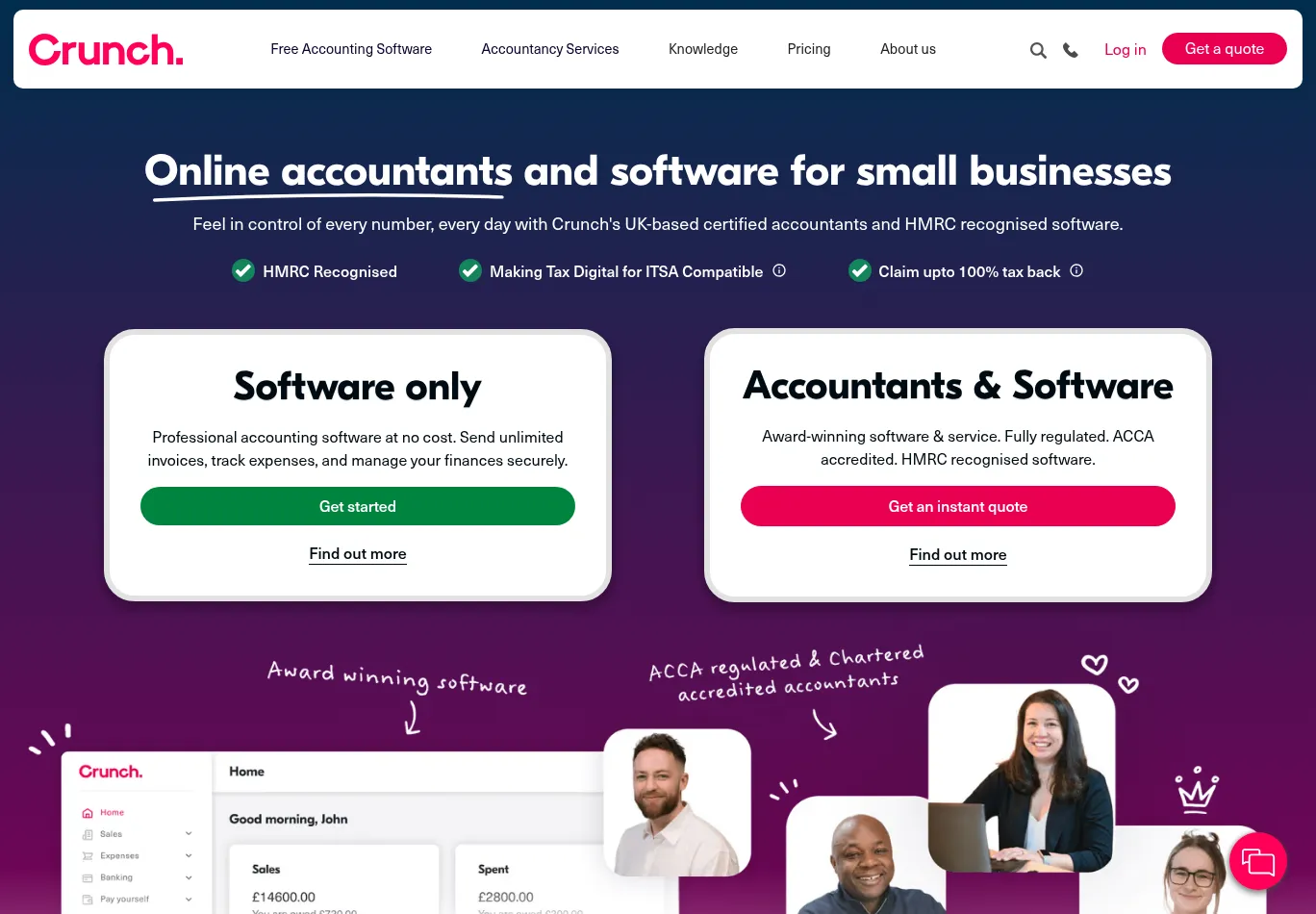 crunch.co.uk screenshot