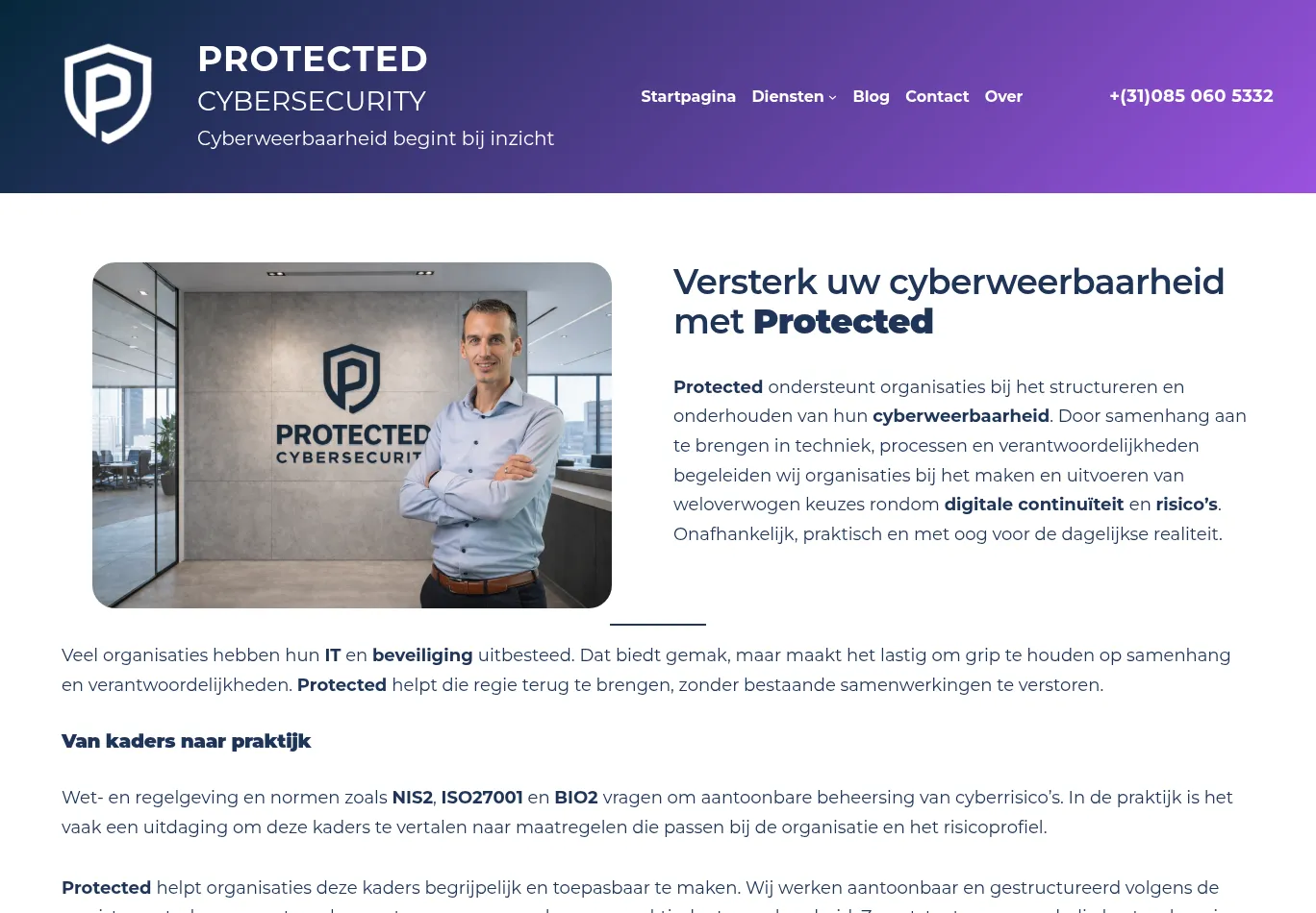 protected.nl screenshot